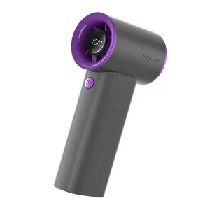 New Travel Outdoor Wearable Car Air Cooling 100 Speed Digital Display 3600mAh USB Rechargeable Portable Handheld Turbo Fan