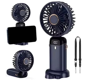 New USB Handheld Fan Mini Portable Charging Foldable Plastic Electric Fan for Office & Student Car Outdoor Use Perfect Gift