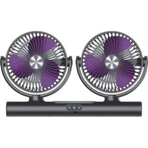 New USB Light Fan Three-in-One Brushless Motor Mechanical Remote Control Adjustable Multifunctional Dual-Head Summer Fan