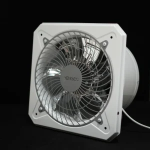 New Wall Mounted Kitchen Stove Exhaust Fan Exhaust Fan 6 8 10 12 Inch Bathroom Industrial Silent Copper Motor White Fan
