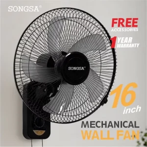 New Wall mounted 16 inch Household Fans for Which Feature Adjustable Angle Wide Coverage Mechanical Wall Fans
