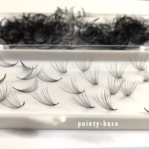 Newest Pointy Base Loose Fans 3D 15D Premade Fans Lashes 0.03 0.05 Eyelash Extention