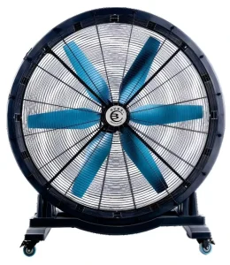No Installation Required Mobile Industrial Fan PMSM Motor Energy Saving Portable Ventilator for Factory Warehouse