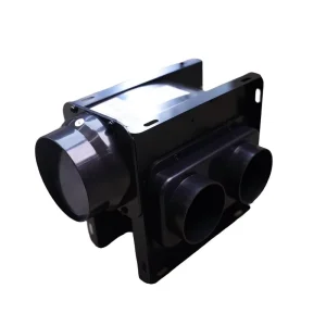 Noise Free 3 Speed Split Duct Exhaust Fan 2 Inlets 1 Outlet Concealed Ceiling Ventilation Fan for Household Use in 2 Rooms