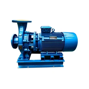 Noise Reduction ISW Horizontal Pipeline Pump Stable Constant Outlet Pressure Boiler Water Make up Commercial Building Circulator