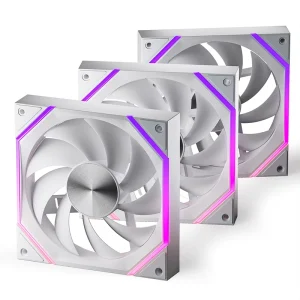 Nyota Mega140mm 140mm ARGB PC Case Fan CPU Radiator Adjustable Variety Colors Gaming Computer 800-2000 RPM Hydro