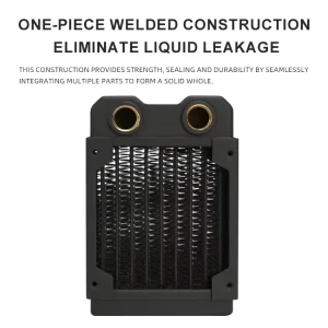 OCOCOO T2 Copper Radiator Compact Water Cooling 80mm Fan SFF AI Edge Medical Beauty Equipment Industrial Laser Cooling