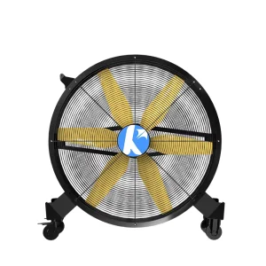 ODM OEM Industrial Metal Mobile HVLS Fan Floor Standing Cooling Fan 55000m ³ h High Velocity Industrial Fan for Warehouses