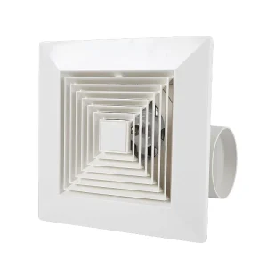 OEM 14 Inch 40 DB 220V Ceiling-Mounted Plastic Exhaust Fan for Household Industrial Hotel & Commercial Use