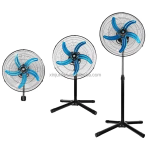 OEM 360 degree 18-inch Industrial Vertical Fan with Mechanical Control for Home and Hotel Use Floor-standing Fan