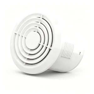 OEM 4 Inch 8 Inch 220V Silent Ceiling Mounted Plastic Exhaust Fan 280 M h 28W for Industrial Household Hotel Commercial Use