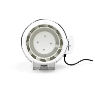 OEM Custom 4 Inch Axial Flow Fan 125W Low Noise Duct Ventilation Blower for Residential HVAC System