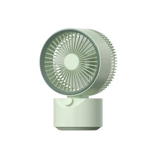 OEM Custom New Portable Tabletop Cooling Fan 2000mah Rechargeable Stepless Speed Fan Household Office Desktop Fan
