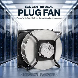 OEM Customizable 355mm Plastic Blade EC Plug Fans Centrifugal Blower Fan for Ventilation and air Circulation