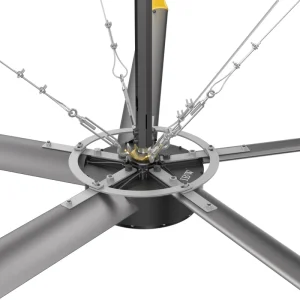 OEM Customizable Industrial Fan with PMSM Motor and 10+ Year Lifespan for Agricultural Ventilation