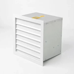 OEM Low-Noise Compact Square Wall-Mounted Axial Ventilation Fan for Office Bathroom Residential Exhaust