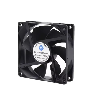 OEM ODM 12v Brushless Fan 8020 CPU PC Computer Case Cooling Axial Low Noise Heatsink Cooler Standard Customized