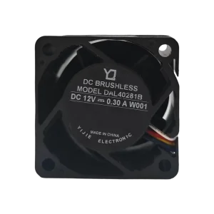 OEM ODM 40x40x28mm Projector Fan DAL40281B DC 12V Ball Bearing Electric Computer Fan Axial Flow with High Airflow 4028