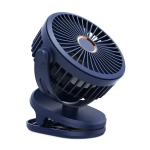 OEM ODM 720° Rotation Portable Clip Fan 4 Speed Usb Rechargeable Built-in 4 Batteries Quiet Desktop Hanging Cooling Fan