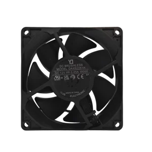 OEM ODM 9225 Electric DC Cooling Fan 92x92x25mm 12V 0.25A 3000RPM Brushless Axial PBT for Equipment Heat Dissipation