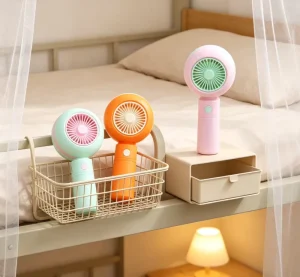 OEM ODM Custom Logo Supported Mini Handheld Fan Rechargeable Battery Multiple Pastel Colors Bulk Supply Portable