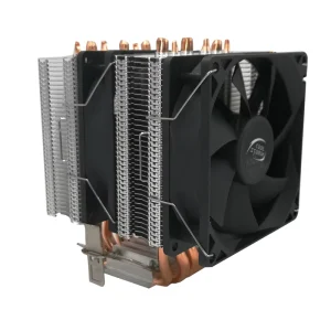 OEM ODM Customized Size 12V CPU Cooler Fans Pure Copper Tubes Heat Pipes Air Cooling Computer Case RGB Cooler Fan Heatsink