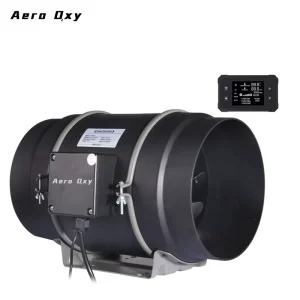 OEM ODM EC Motor Ventilation System Temperature and Humidity Controlled Ball Bearing Wall Mount 200mm 8 Inch Inline Duct Fan