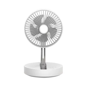 OEM ODM Electric Adjustment Usb Rechargeable Car Hand Mini Fan Portable Table Tower Fans Plastic Mechanical Brushless DC Motor