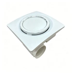 OEM ODM Electric Silent Ceiling Mounted Duct Exhaust Fan with LED Light Anti backflow Valve 110V 220V 12 Inch Household Use