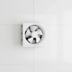 OEM ODM Factory Made Mass Plastic Bathroom Electric Exhaust Fan Capacitor Motor 100% Copper Axial Flow Fan