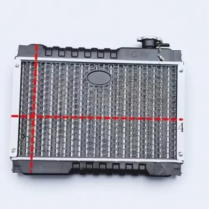 OEM ODM Front Metal Radiator Fans for Tricycles Motorcycles Microvans Water cooled