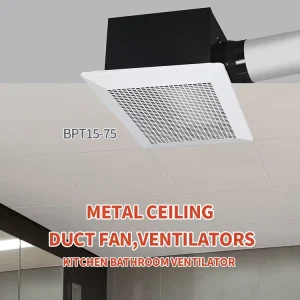 OEM ODM Full Metal Case Ceiling Mount Type Ventilating Exhaust Fan