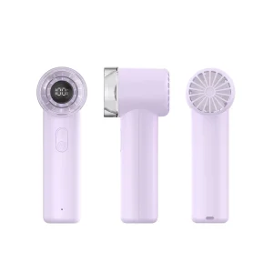 OEM ODM Handheld Plastic Mini Portable Fan USB Rechargeable Outdoor Car Hotel Household Use Bladeless Eco Friendly Brushless