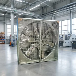 OEM ODM Heavy Duty Stainless Steel Electric Axial Flow Industrial Exhaust Fan 20000CMH 220V 380V 0.37kW 600RPM Export Worldwide
