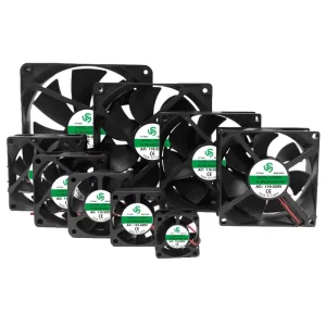OEM ODM High Temperature Duct Axial Cooling Fan with Ball Bearing AC220V DC12V 24V IP68 BLDC Motor