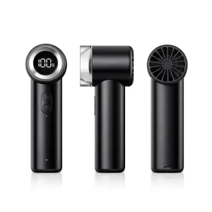 OEM ODM Manufacturer Bladeless Mini Portable Fan USB Rechargeable Handheld Household Use with Lollipop Design