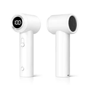 OEM ODM Manufacturer Portable Handheld Bladeless Fan USB Battery Powered for Car & Outdoor Use Plastic Material