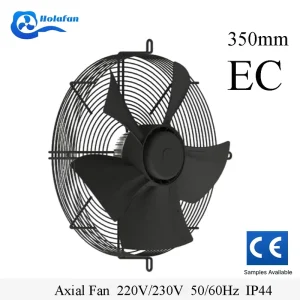 OEM ODM Supported EC 230V 350mm High Air Volume Exhaust Axial Flow Industrial Fan for Chain Facilities