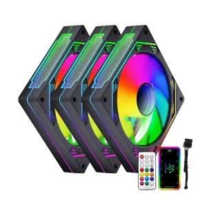OEM Pc Rgb Fan Cooling 6pin Air Pc Cooler Fan Rgb Comput Cooler With Your Customized Logo ODM 120mm Gaming Case Fan