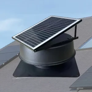 OEM Solar Roof Vent Fan with 35W DC Power, Copper Motor and Exhaust Ventilation