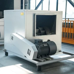 OEM Soundproofed High Static Pressure Backward Curved Centrifugal Fan Box for HVAC Clean Room Manufacturing