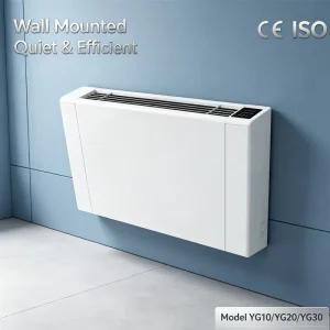 OEM Wall Mounted Chilled Water Fan Coil Unit for Hotel Hospital School Office Heating and Cooling
