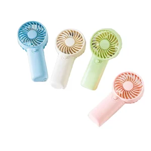 OEM Wearable Portable Handheld Brushed Motor Low Noise One-Speed Outdoor Car Use Mini Fan 2-4 Hours Operation New