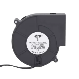 OEM YD9733HBL AC EC Blower Fan 97x97x33mm High Speed Low Noise 110 240V 3000RPM 24.21CFM IP55 68 for Commercial Use