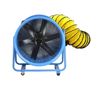 ONEDRY SHT 40 Movable Wheel Industrial Blower Axial Flexible Duct Blower Ventilation Exhaust Blower Fan Fan Ventilator