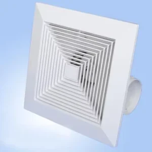 Oem Odm Factory Made Design Own Brand Mass Square Celling Mounted Bathroom Exhaust Air Extractor Fan