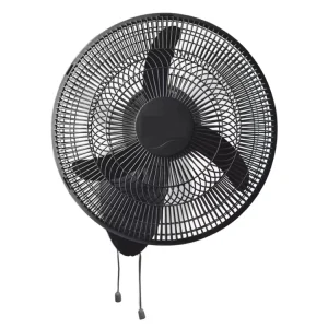 Oem Ventilateur De Mur Low Noise Windy Household Home Hotel Black Hanging 220v 18 Inch Industrial Modern Wall Mounted Fans