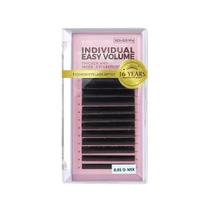 One Second Blooming Easy Fan Eyelash Extension Faux Eyelashes Curl Private Label