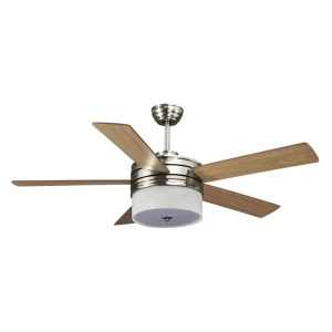 Orient High Rpm 52 Inch 5 Blades Home Decorative Led Ceiling Fan With Light