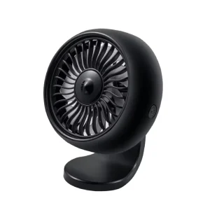 Original Factory Custom Mini Car Fans New Cool Car Gadgets Accessories with Atmosphere LED Light